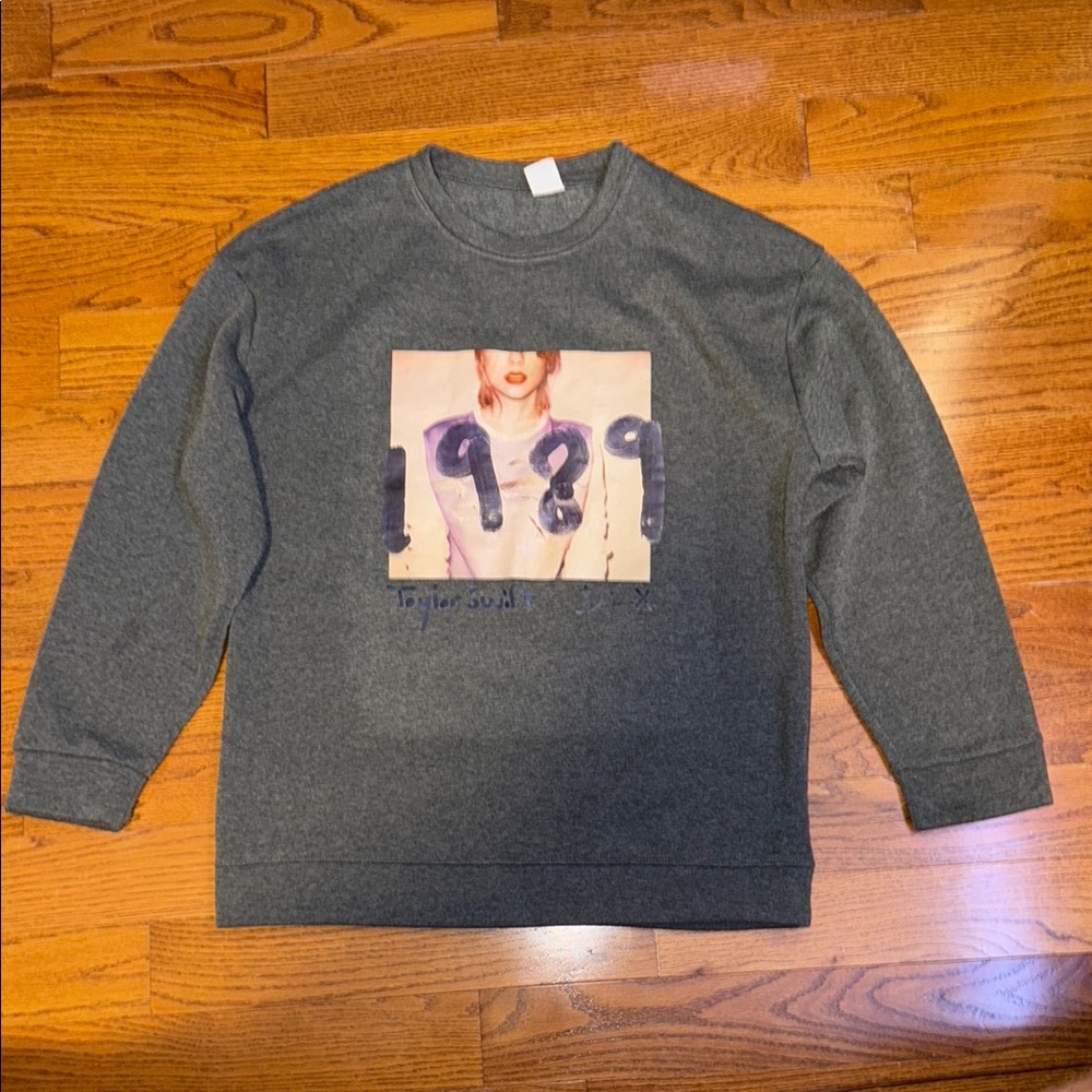 Taylor Swift Gray and Purple Jacket